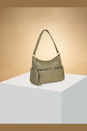 Pantaloons Colourblocked PU Oversized Shopper Shoulder Bag with Tasselled