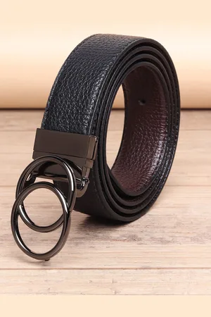 Invictus Men Textured Formal Belt