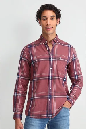 Ralph Lauren Men Smart Slim Fit Opaque Checked Casual Shirt