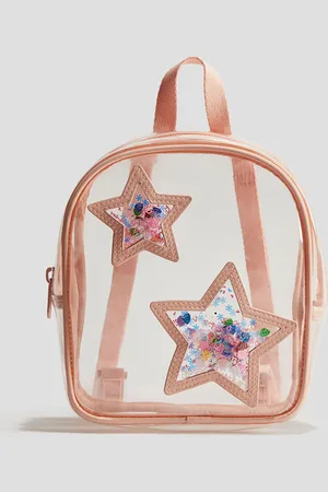 H&M Girls Iridescent Backpack With Appliqus