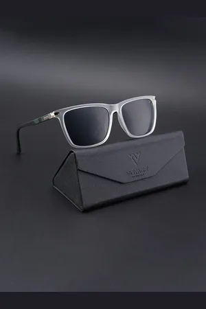 VOYAGE Unisex Wayfarer Sunglasses with Polarised and UV Protected Lens TR8082PMG4491