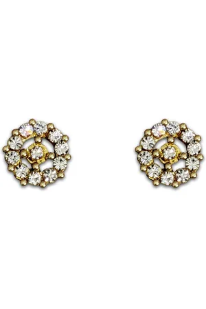 Comet Busters Stone Studded Non Piercing Ear Stickers Stud Earring