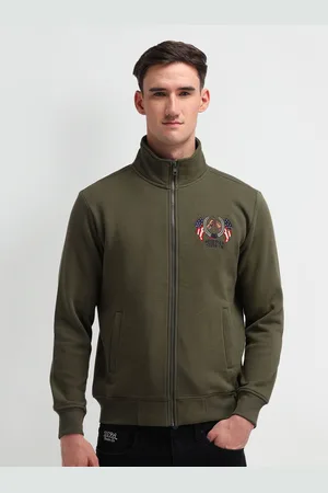 Ralph Lauren Men Cotton Front-Open Sweatshirt