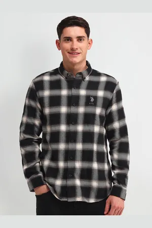 Ralph Lauren Men Smart Slim Fit Opaque Checked Casual Shirt