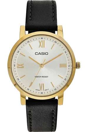 Casio Women Leather Straps Water Resistance Analogue Watch A2161