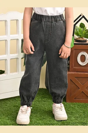 Superminis Girls Comfort Relaxed Fit Light Fade Stretchable Jeans