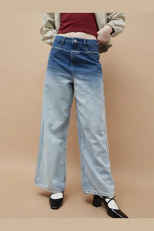 Lifestyle Women Pure Cotton Regular Fit Mid-Rise Jeans