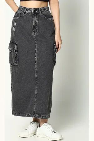 SHOWOFF Women Straight Maxi Skirt
