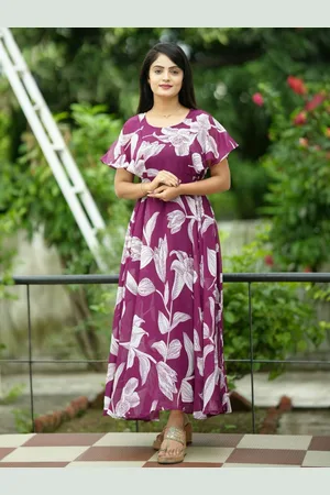 BAESD Women Floral Printed Maxi Dress