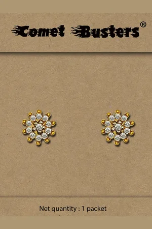 Comet Busters Contemporary Studs Earrings Ear Stickers