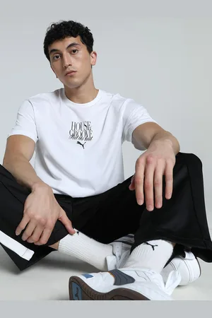 PUMA Men House Of Groove Printed Relaxed Fit Cotton T-Shirt