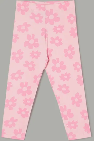 Lifestyle Girls Mid-Rise Cotton Ankle-Length Leggings