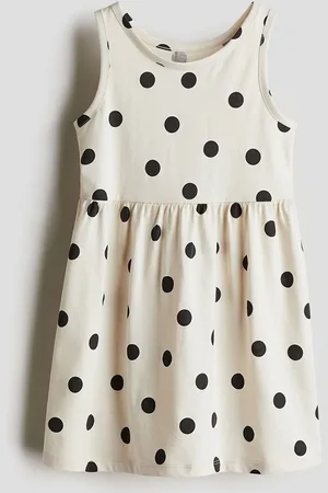 H&M Girls Patterned Jersey Dress