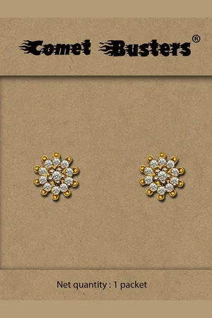 Comet Busters Non Piercing Ear Stickers Self Adhesive Earring Studs Stick Ons