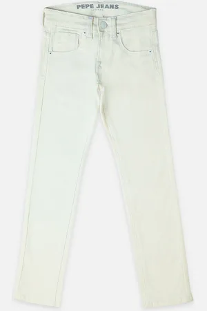 Pepe Jeans Boys Mid-Rise Slim Fit Cotton Jeans