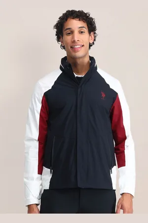 U.S. Polo Assn. Men Colourblocked Sporty Jacket
