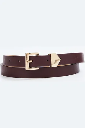 Lifestyle Women PU Solid Tang Belt