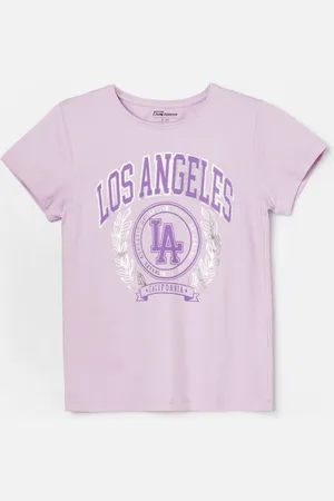 Lifestyle Girls Printed Applique T-shirt