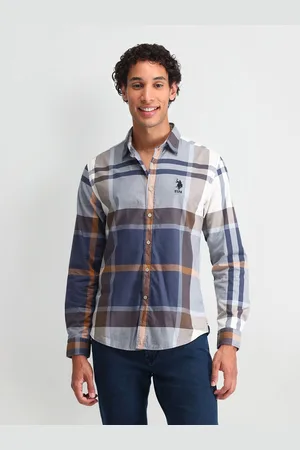 Ralph Lauren Men Smart Slim Fit Opaque Checked Casual Shirt