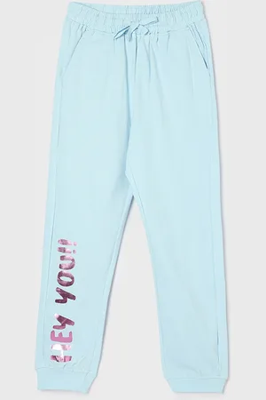 Lifestyle Girls Solid Regular Fit Joggers