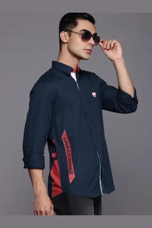 DUCATI Printed Regular Fit Pure Cotton Shirt