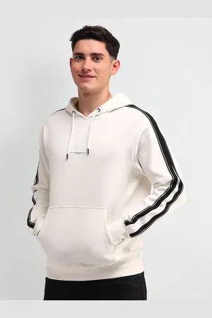 Ralph Lauren Men Side Stripes Cotton Hooded Sweatshirt