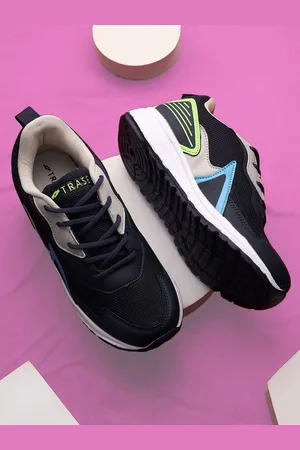 TRASE Boys Mesh Memory Foam Running Shoes