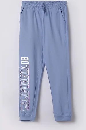 Lifestyle Girls Printed Mid-Rise Joggers