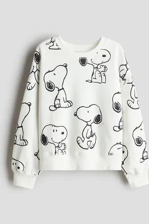 H&M Girls Print-Motif Sweatshirt