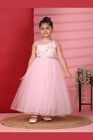 Toy Balloon Kids Girls Fit & Flare Maxi Dress