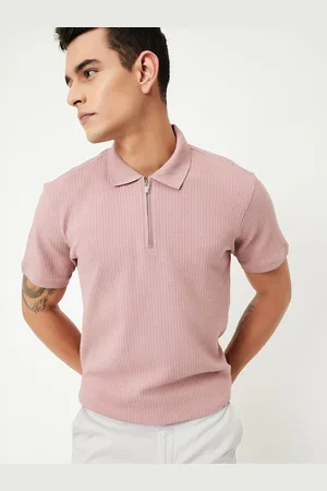Max Collection Men Polo Collar Pockets T-shirt