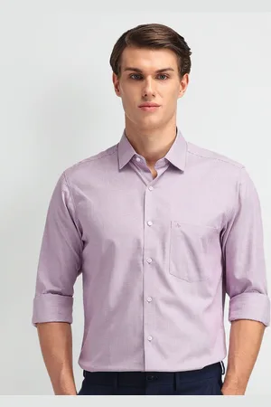 Arrow Men Micro Checks Opaque Checked Casual Shirt
