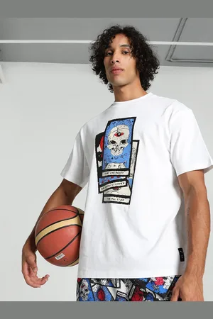 PUMA Hoops Deck Printed Basketball T-shirt