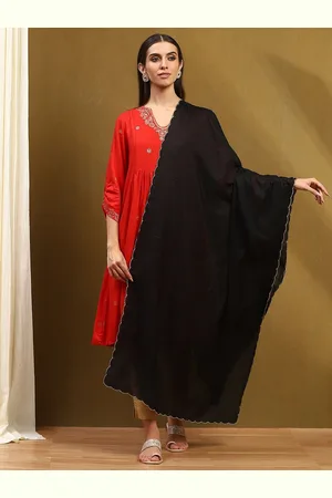 Biba Dupatta With Taping Border