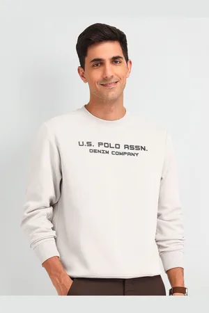 Ralph Lauren Men Brand Logo Printed Cotton Sweatshirt