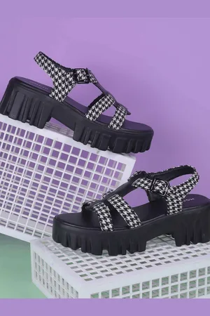 All Things Mochi Women Open Toe Backstrap Block Heel Sandals
