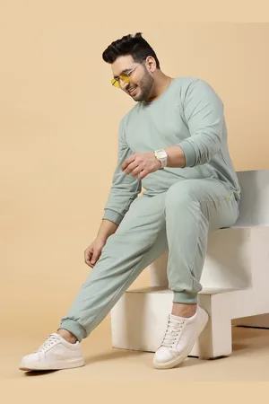 Rigo Plus Size Terry Cotton Tracksuit