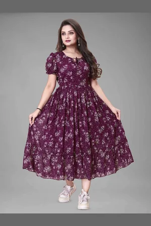 BAESD Women Floral Printed Maxi Dress