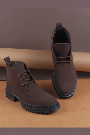Metro Women Block Heeled Regular Boots
