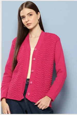 Roadster The Lifestyle Co. Women Woollen Cardigan Sweater
