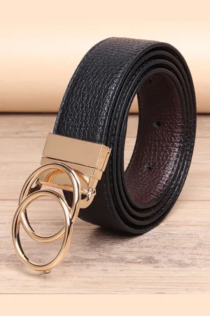 Invictus Men Textured Formal Belt