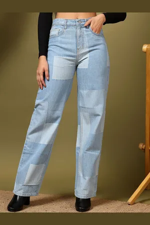 KOTTY Women Straight Fit High-Rise Stretchable Jeans
