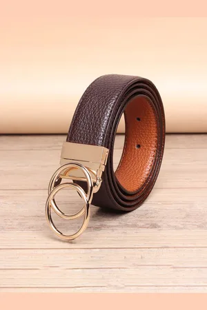 Invictus Men Textured Formal Belt
