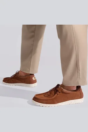 NEEMANS Men Canvas Lace-Up Derbys