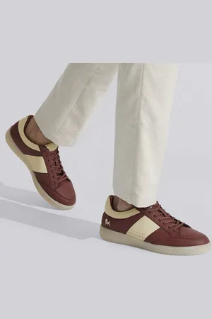 NEEMANS Men Colourblocked Round Toe Sneakers