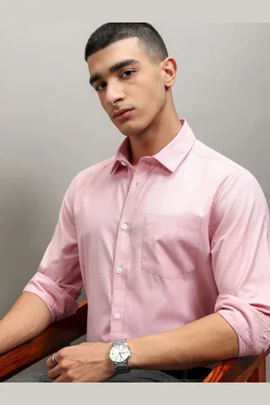 Highlander Men Solid Formal Slim Fit shirt