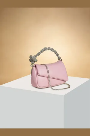 Pantaloons Colourblocked PU Structured Shoulder Bag