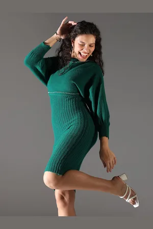 SHOWOFF Women Striped Bodycon Dress