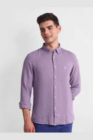 Ralph Lauren Slim Fit Button-Down Collar Long Sleeves Casual Shirt
