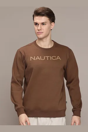 Nautica Men Typography Printed Pullover
